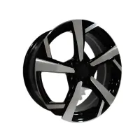 DY-119 5X114.3 19X8 ET40 BLACK MACHINED